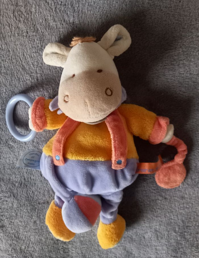 Doudou et compagnie peluche pantin âne d activités - photo numéro 2