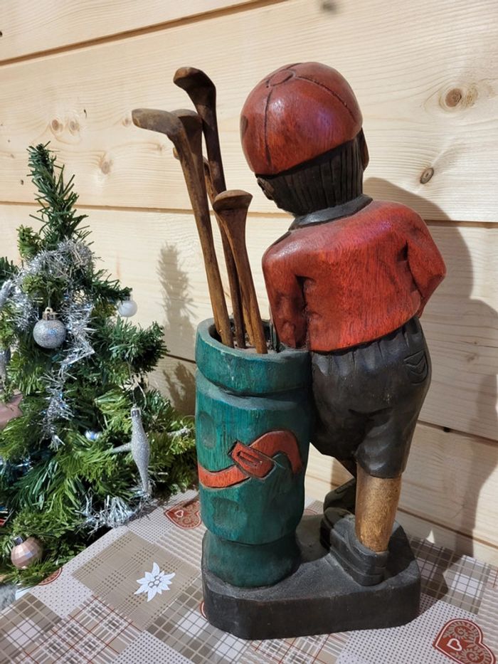 Figurine golf bois - photo numéro 4