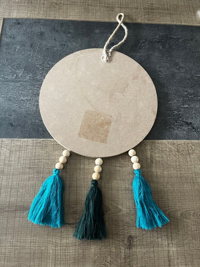 Suspension en bois bohème - photo numéro 3