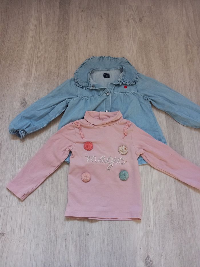 Lot vêtements fille taille 18 mois - photo numéro 2