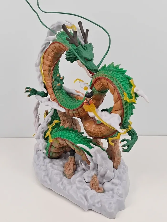 Diorama Dragon Ball - Shenron & Son Goku - photo numéro 4