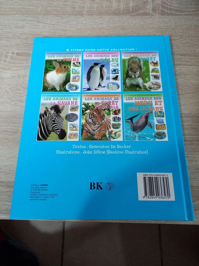 Livres Les animaux de la savane - photo numéro 6