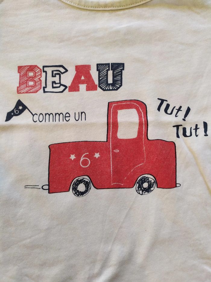 t-shirt mc 18 mois - photo numéro 2