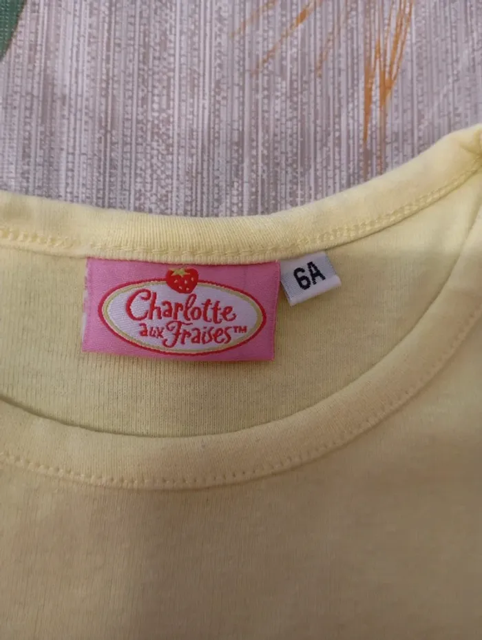 Tee shirt fille taille 6 ans(369) - photo numéro 3