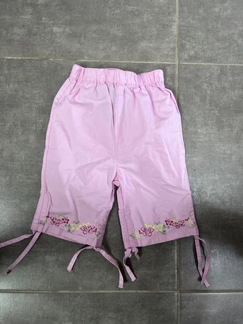 Pantalon rose fleur Kimbaloo 18mois