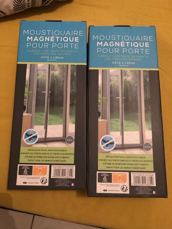 Moustiquaire magnétique