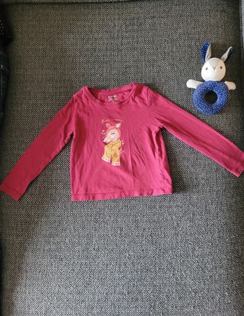T-shirt fille coton 3 ans