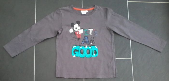Joli tee-shirt Mickey Mouse garçon 8 ans - photo numéro 2
