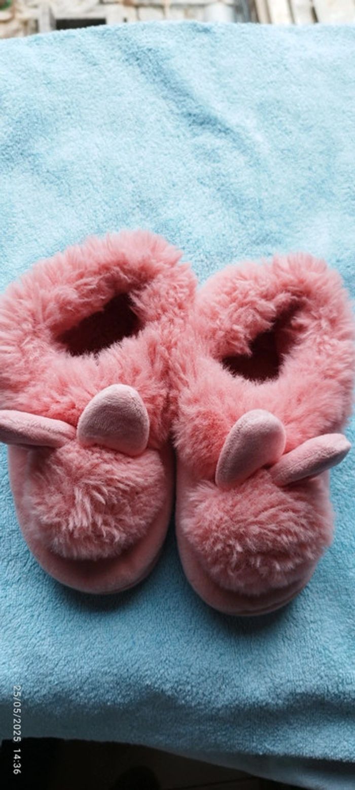 Chaussons lapin - photo numéro 2
