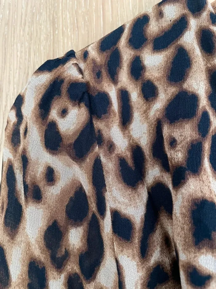 Robe essentiel imprimé animal taille 34 - photo numéro 4