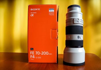 Objectif Sony Alpha 70-200 mm F/4,0 OSS G FE