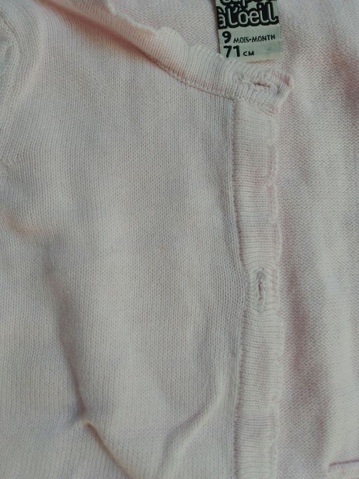 Gilet bébé fille 9 mois Tape à l'oeil - photo numéro 4