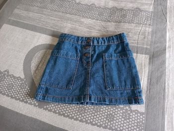 Vends jupe courte en jean
