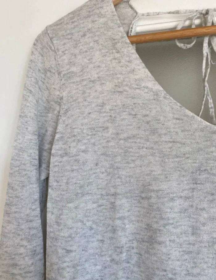 Pull gris Version féminin - photo numéro 2