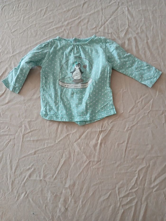 Tee-shirt manches longues 6 mois