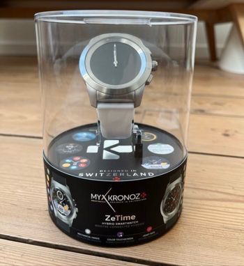Montre hybride connectée homme 44 mm ZeTime my kronoz