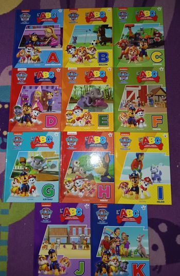 Lot livres pat patrouille