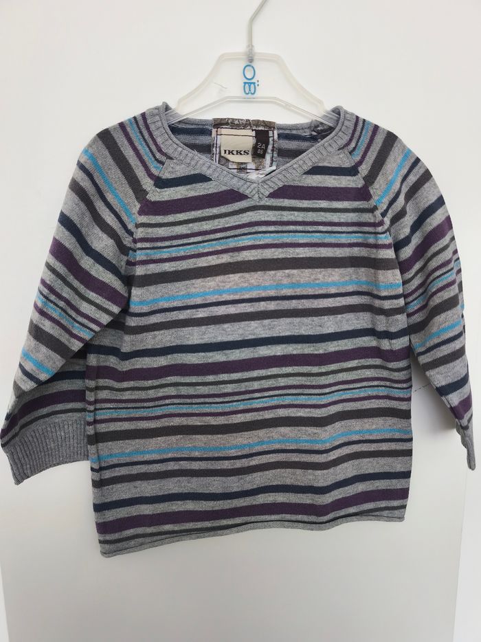 Pull rayé IKKS - photo numéro 2