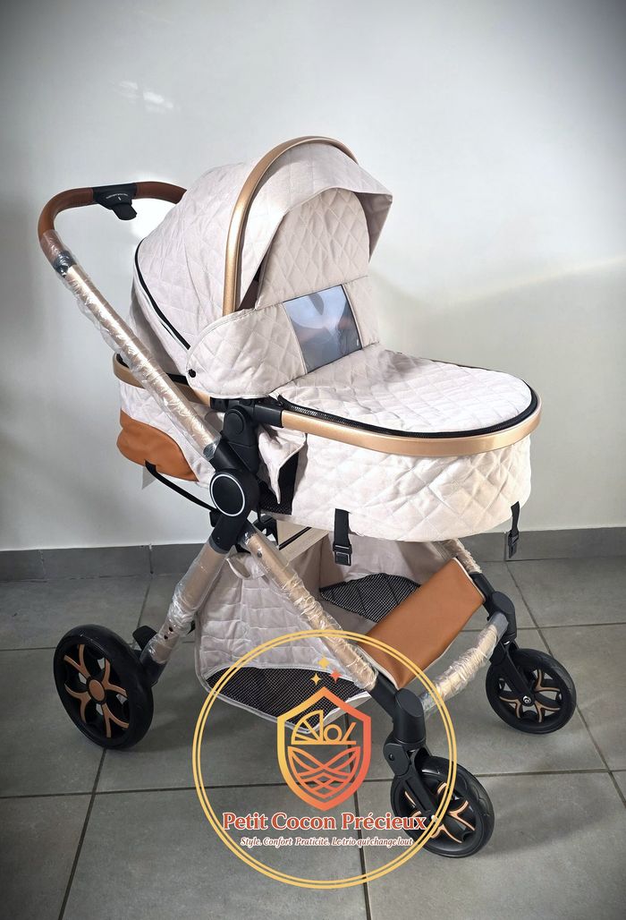 Poussette 3-en-1 Magic ZC Blanche / Neuve / Vendeuse déclarée dans la puériculture. - photo numéro 3