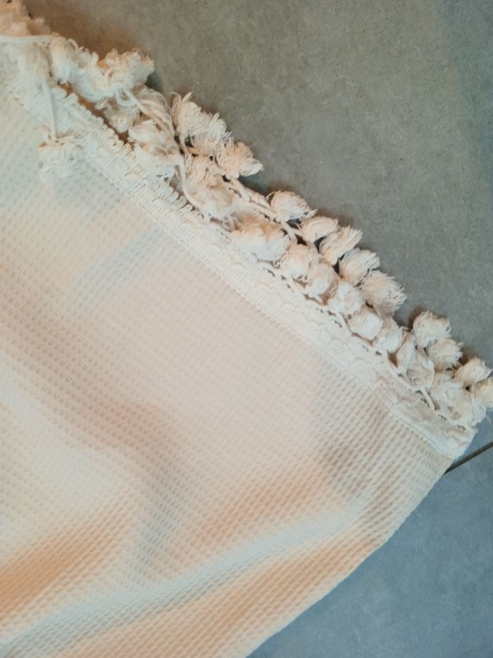short gaufré et franges  neuf  shein - photo numéro 3
