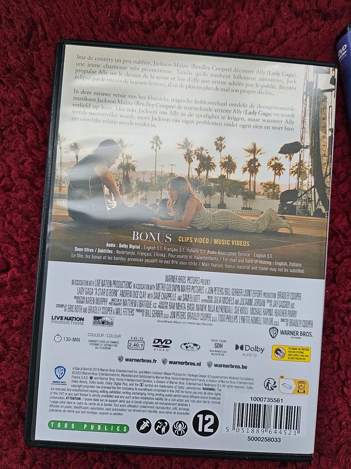 Dvd a star is born - photo numéro 2