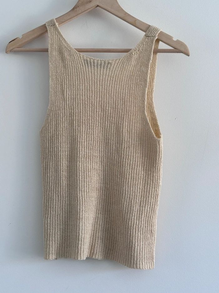 Debarde écru - photo numéro 6