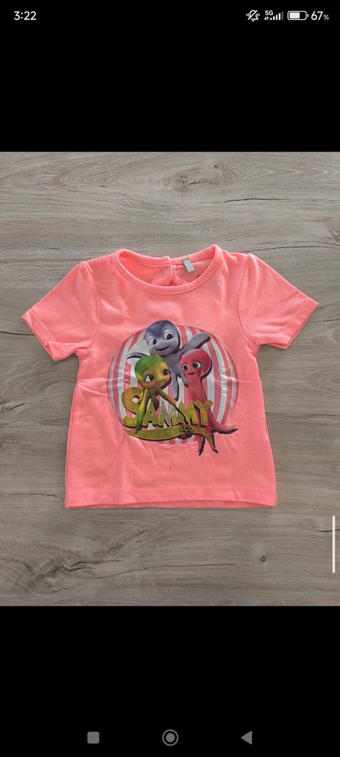 Tee shirt taille 9 mois