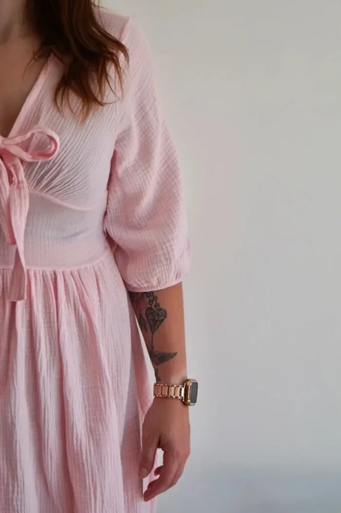 Robe gaz de coton - photo numéro 4