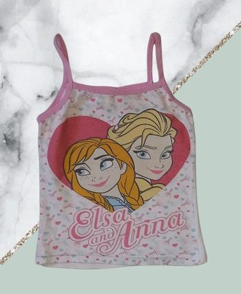 Débardeur Reine des Neiges 3 ans