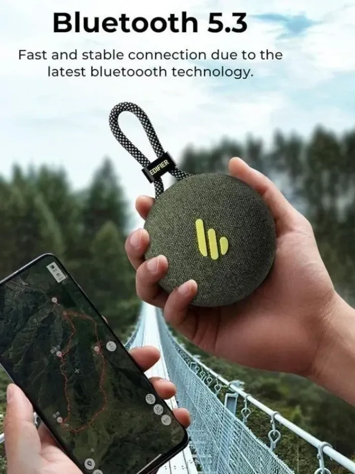 Mp 100 plus haut parleur Enceinte Bluetooth portable couleur vert et noir - photo numéro 8