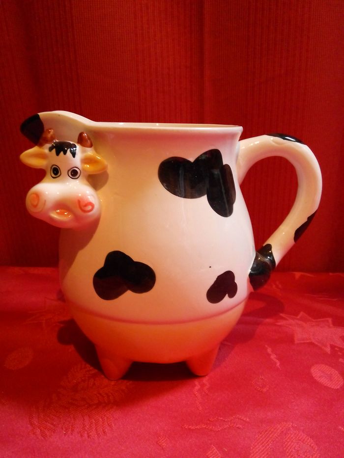 Faby27800 Pot à lait en forme de vache