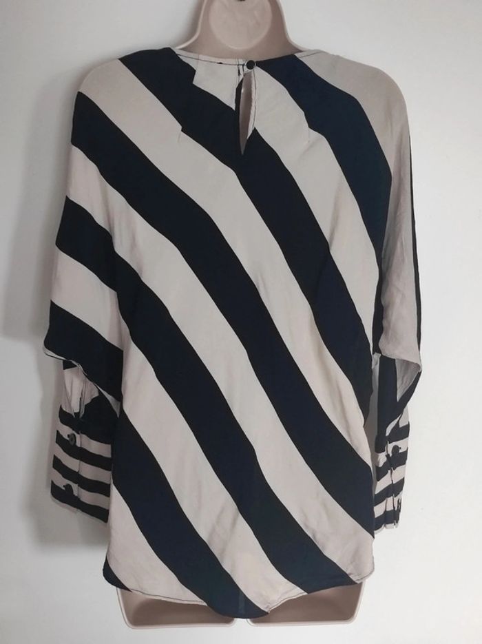 Blouse ample rayé noir blanc / Primark - 34/XS à 38/M - photo numéro 13