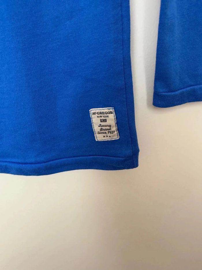 T-shirt Mc Gregor longues manches garçon 6 ans 116 cm - photo numéro 4