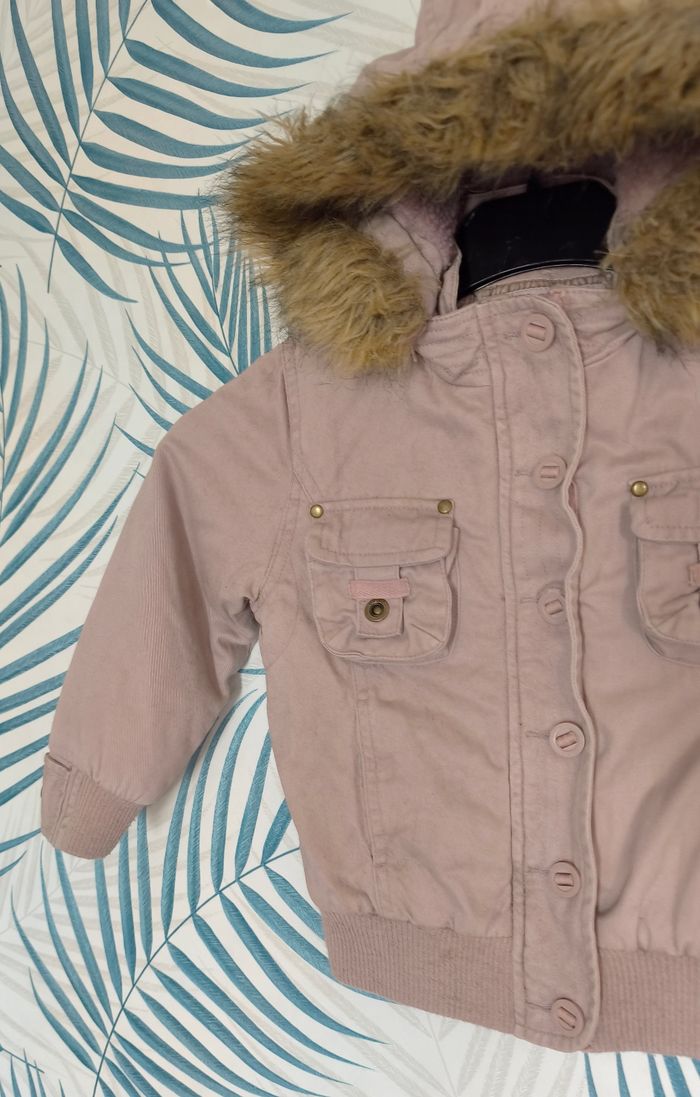🌸 Manteau à capuche - Okaïdi - 4 ans 🌸 - photo numéro 2