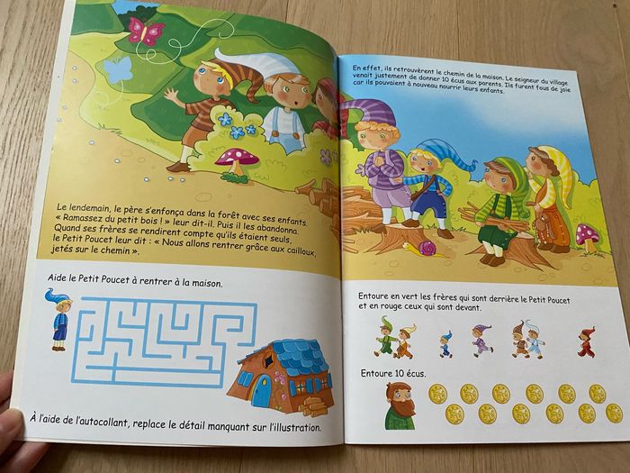 Livre apprends avec le Petit Poucet - photo numéro 2