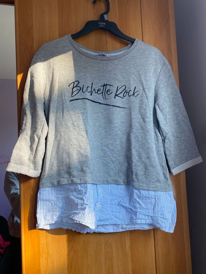 Pull manche trois quarts - photo numéro 2