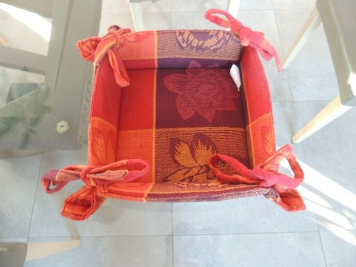 Panière à pain en tissu