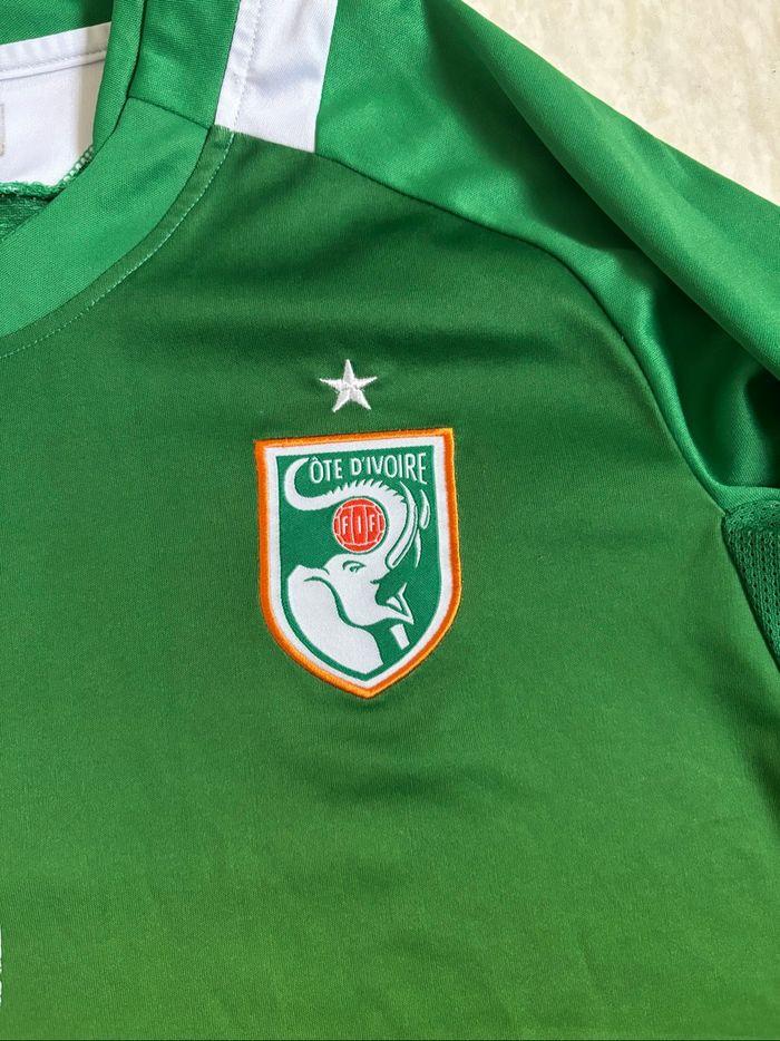Maillot football Côte D’Ivoire CAN 2012 Coupe d’Afrique des Nations - photo numéro 6