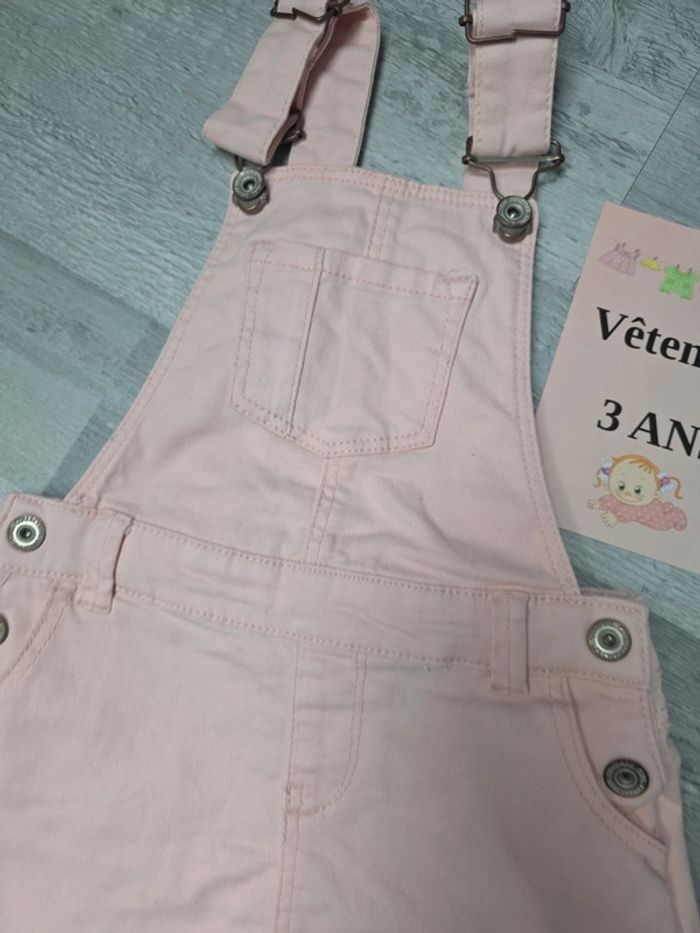 Robe salopette dos nu fille 3 ans - photo numéro 3