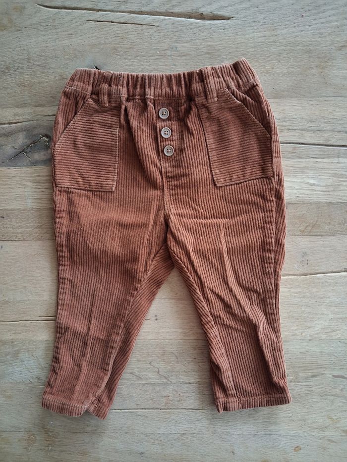 Pantalon velours vertbaudet 18 mois