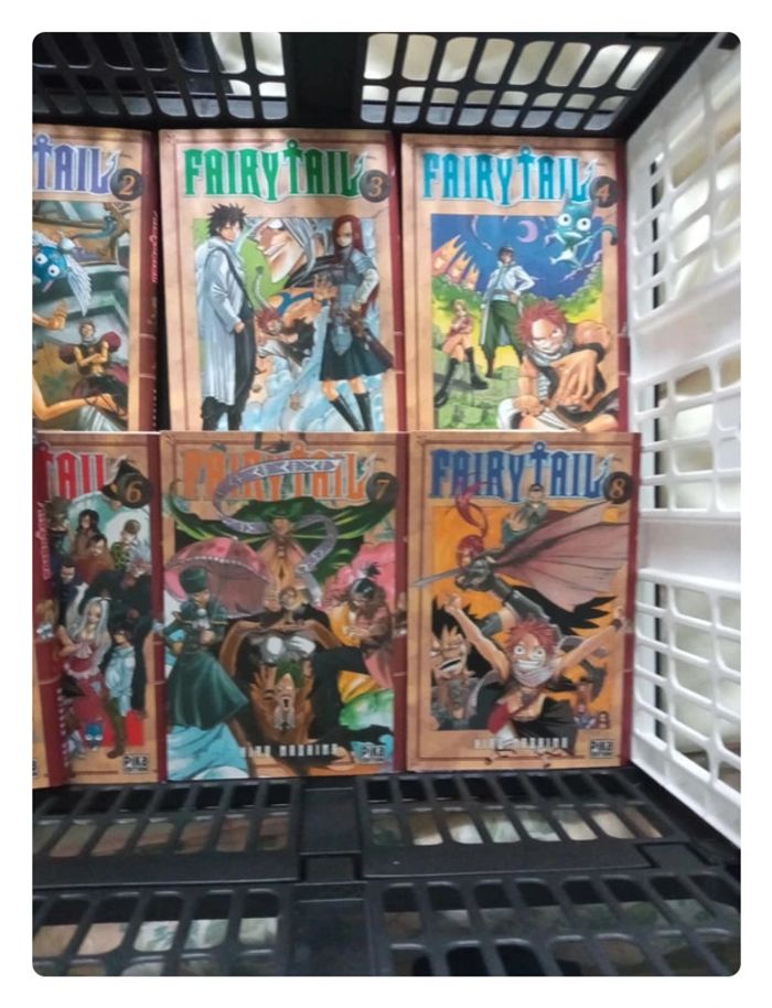 Lot Fairy tail tomme 1 à 9 - photo numéro 4