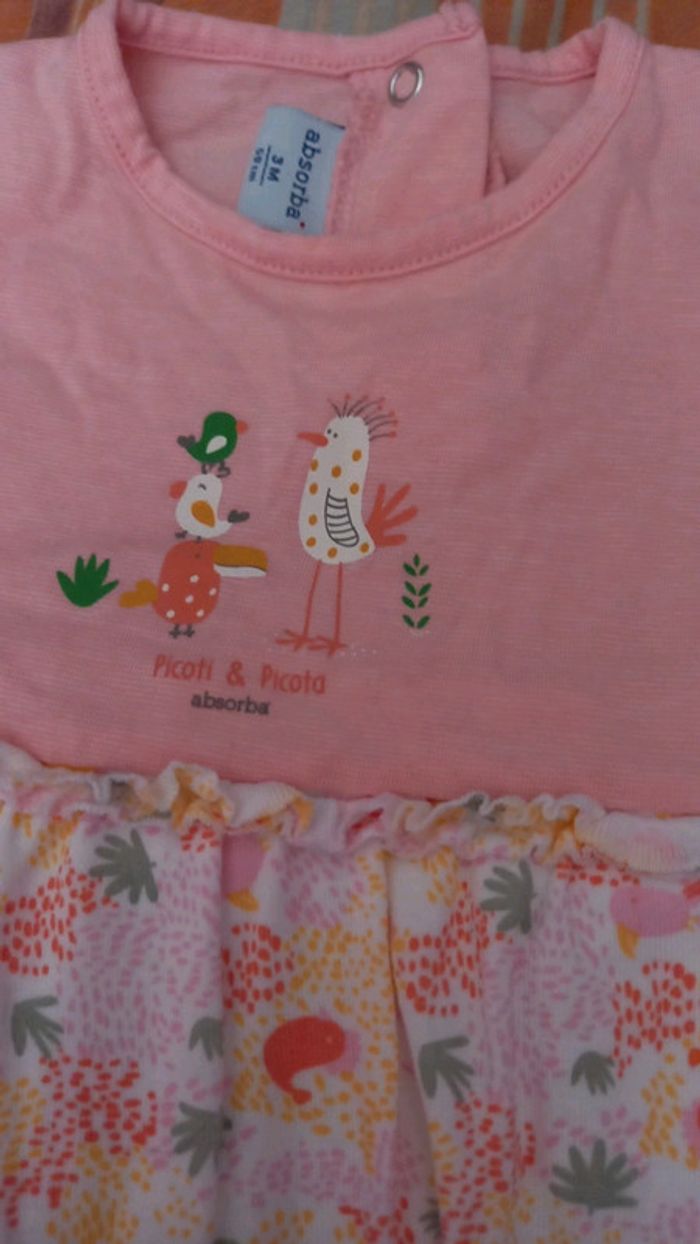 Bodi robe 3 mois absorba - photo numéro 2