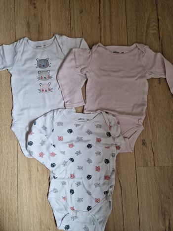 Lot de 3 bodys chat 🐱