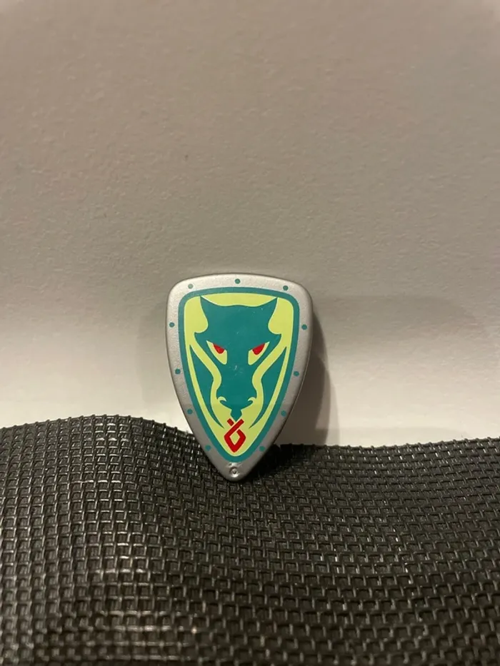 Playmobil bouclier chevalier donjon du dragon vert 4836 moyen âge château citadelle forteresse