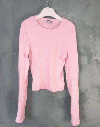 T shirt manches longues rose Jennyfer taille Xs