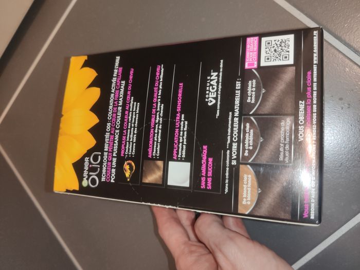 Coloration Garnier Olia 5.0 châtain clair fondant - photo numéro 3