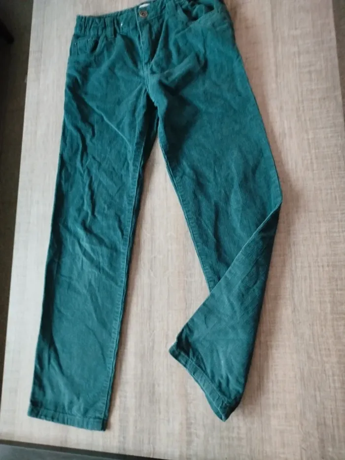 Pantalon velours 10 ans