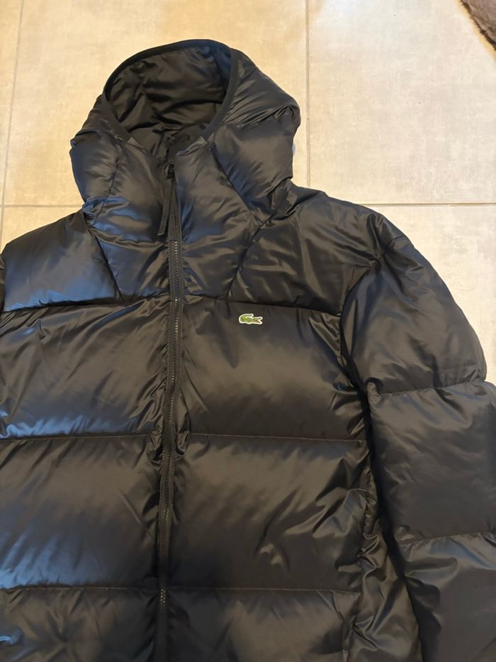 doudoune Lacoste noir pour homme - photo numéro 3