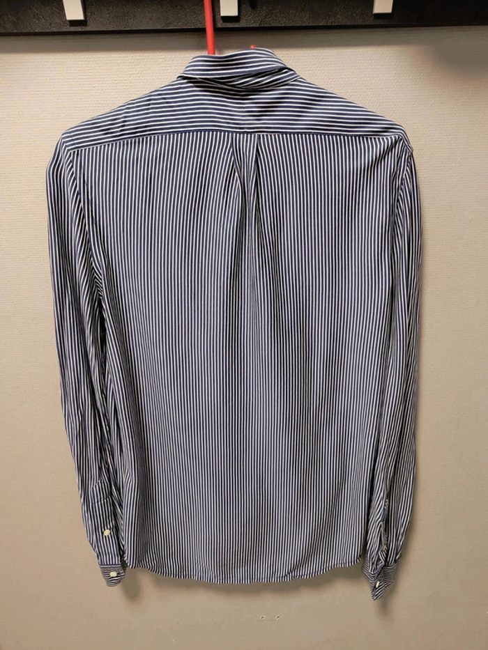 Chemise Ralph Lauren rayée bleu marine – Taille S - photo numéro 6
