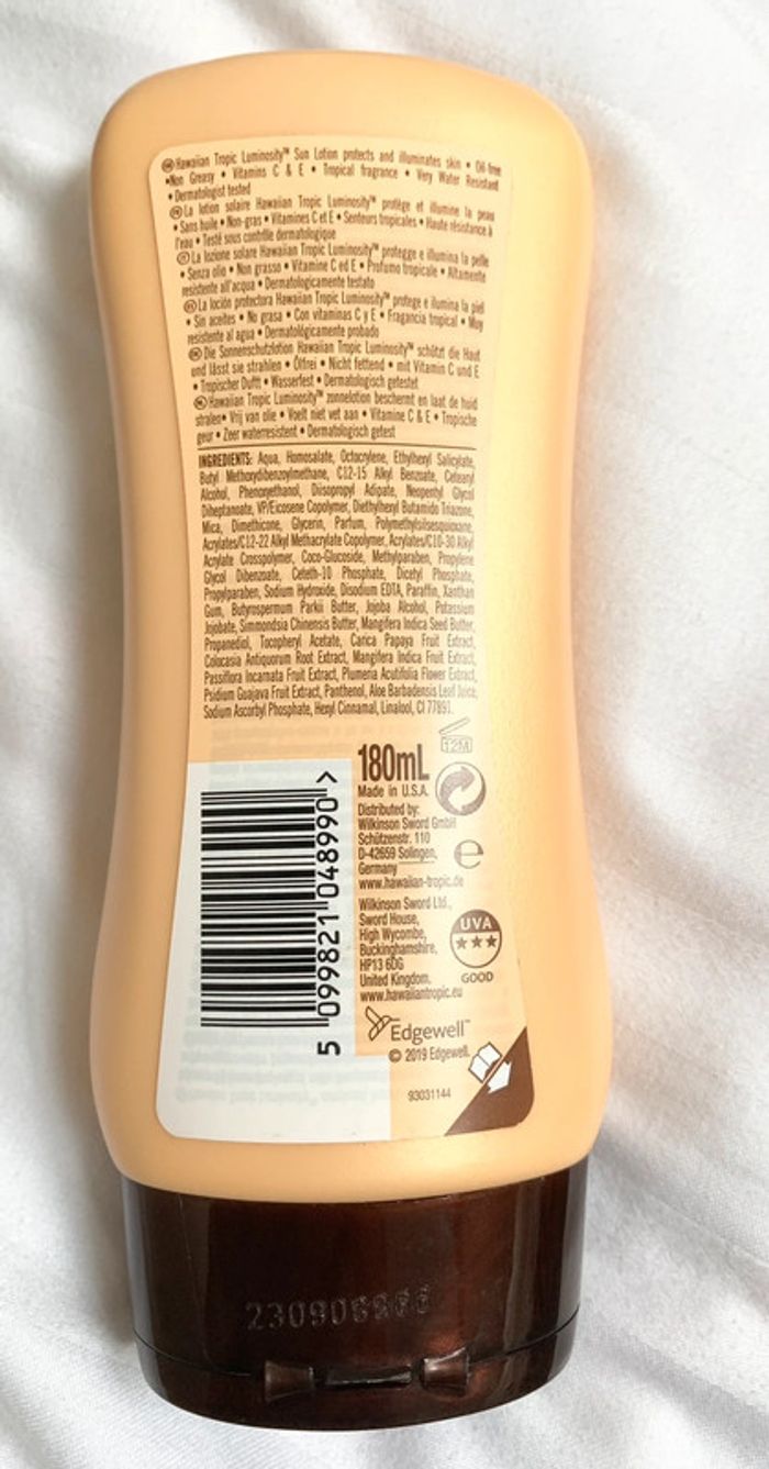 Soin Hawaiian Tropic Lotion Solaire sans l'oxybenzone et l'octinoxate - photo numéro 6
